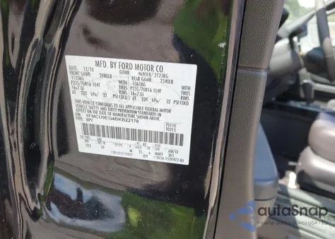 2011 Ford Escape Limited из США, поврежденный, VIN 1FMCU9EG4BKB22178